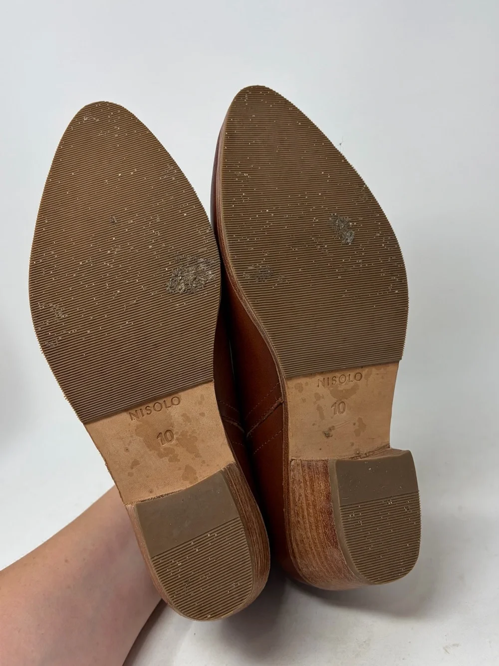 Nisolo Mia Ankle Booties Size 10